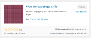Instalando Mercado Pago Chile